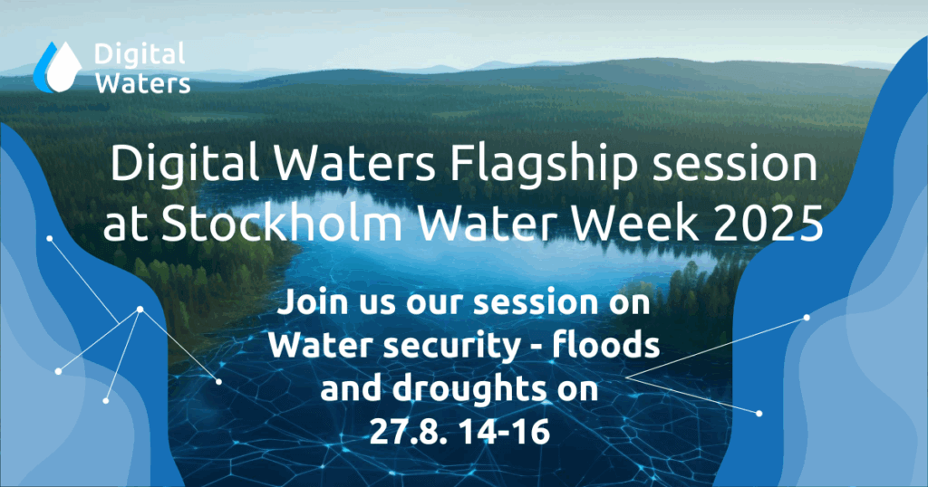 Digital Waters Flagship session at Stockholm Water Week 2025