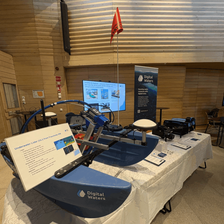 Digital Waters booth at the geoforum Summit 2025