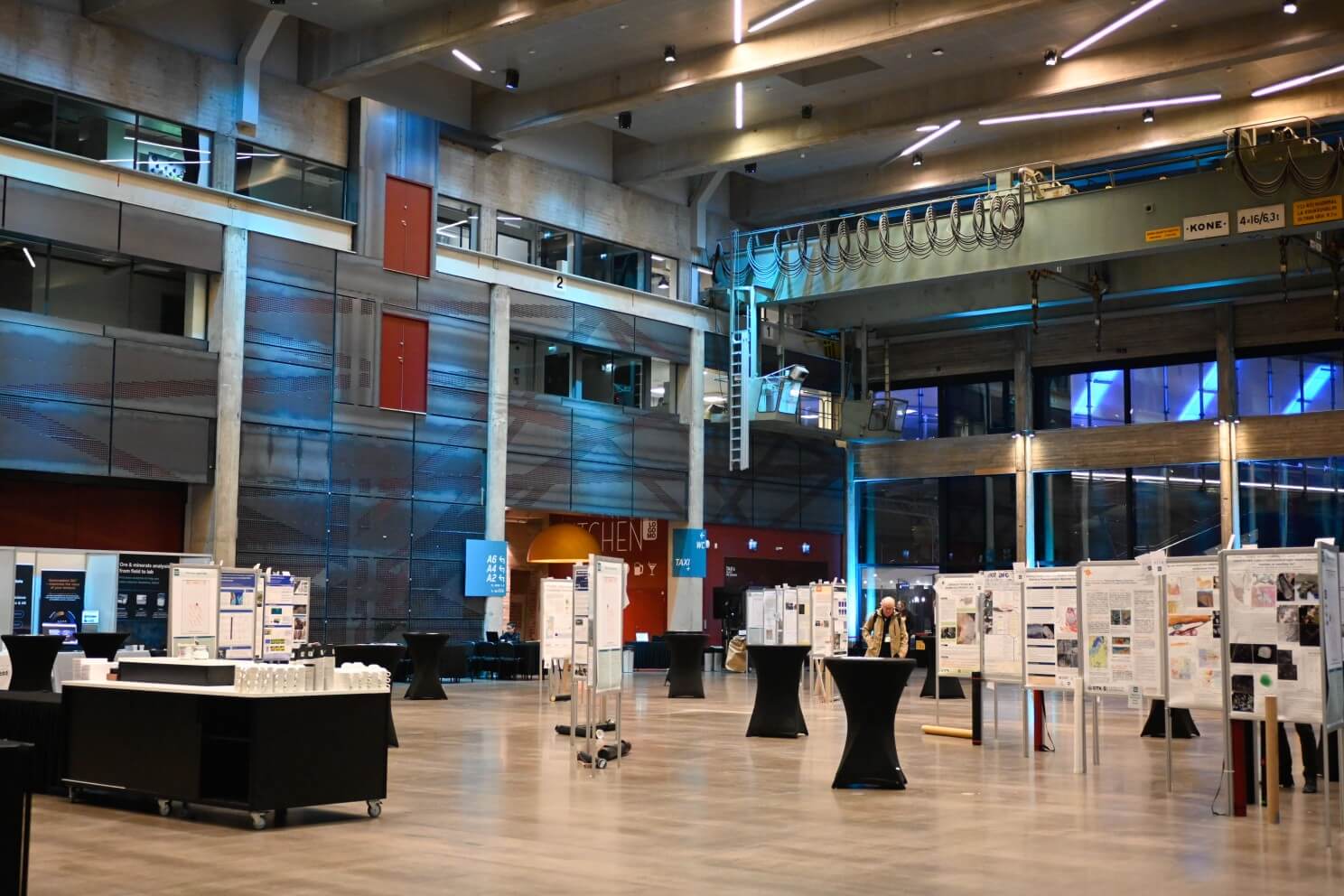 Poster location at the event