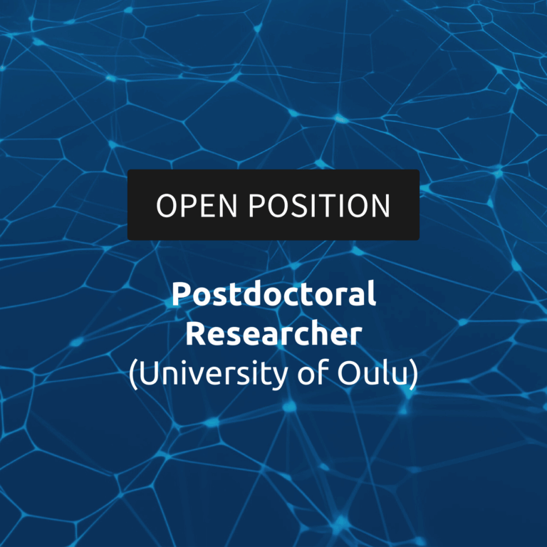 Open position: Postdoctoral researcher