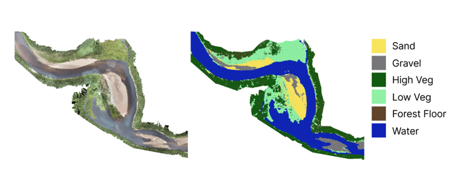 Land cover mapping in Jäkälämutka