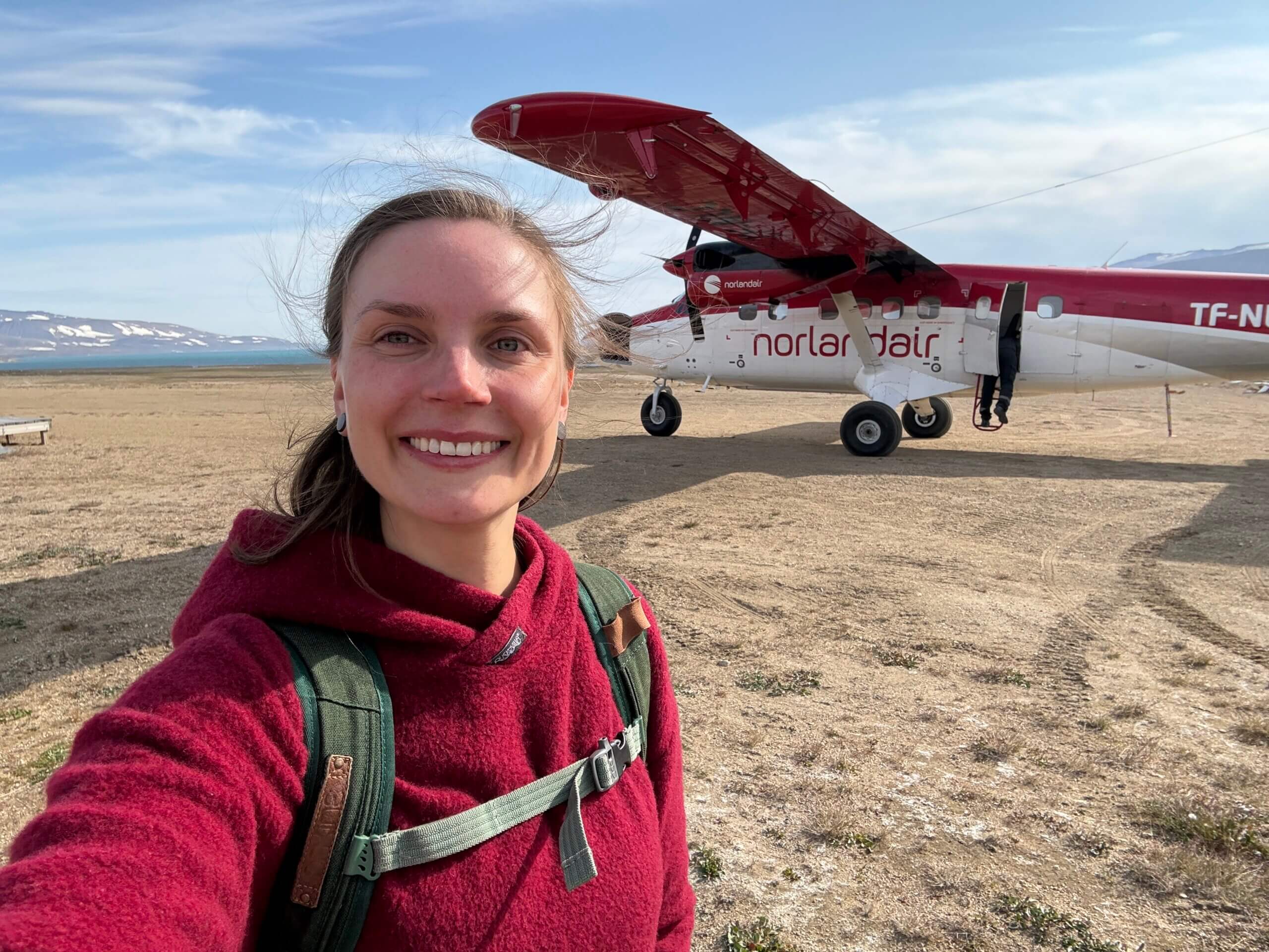 Eeva Järvi-Laturi landed in Greenland